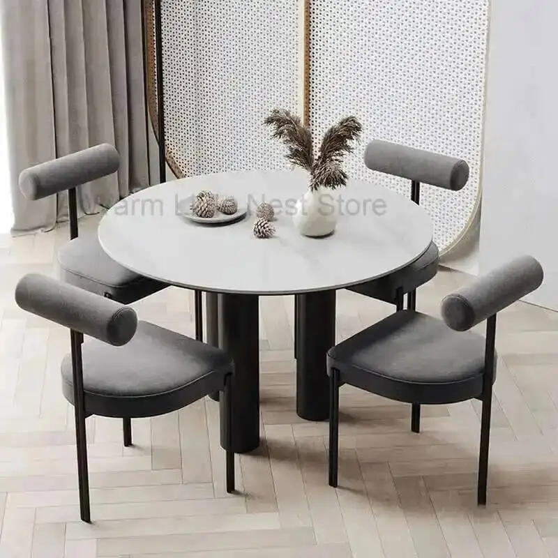 Dining Kitchen Furniture Luxury Chair Nordic Fabric Restaurant Chair Creative Backrest Lounge Chair Modern Dinning Table Chairs
Dining Kitchen Furniture Luxury Chair Nordic Fabric Restaurant Chair Creative Backrest Lounge Chair Modern Dinning Table Chairs