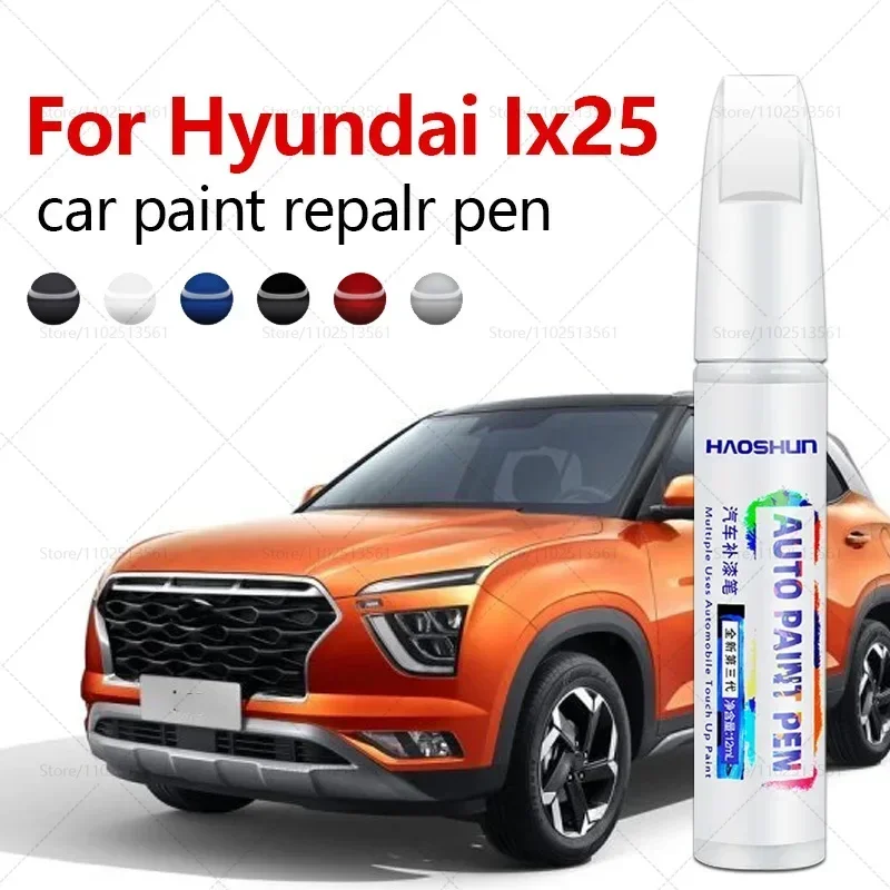 Для Beijing Hyundai Ix25 2014-2025 SX1 ручка для ремонта краски, средство для удаления царапин, автоаксессуары «сделай сам», черный, белый, оранжевый, синий
Для Beijing Hyundai Ix25 2014-2025 SX1 ручка для ремонта краски, средство для удаления царапин, автоаксессуары «сделай сам», черный, белый, оранжевый, синий