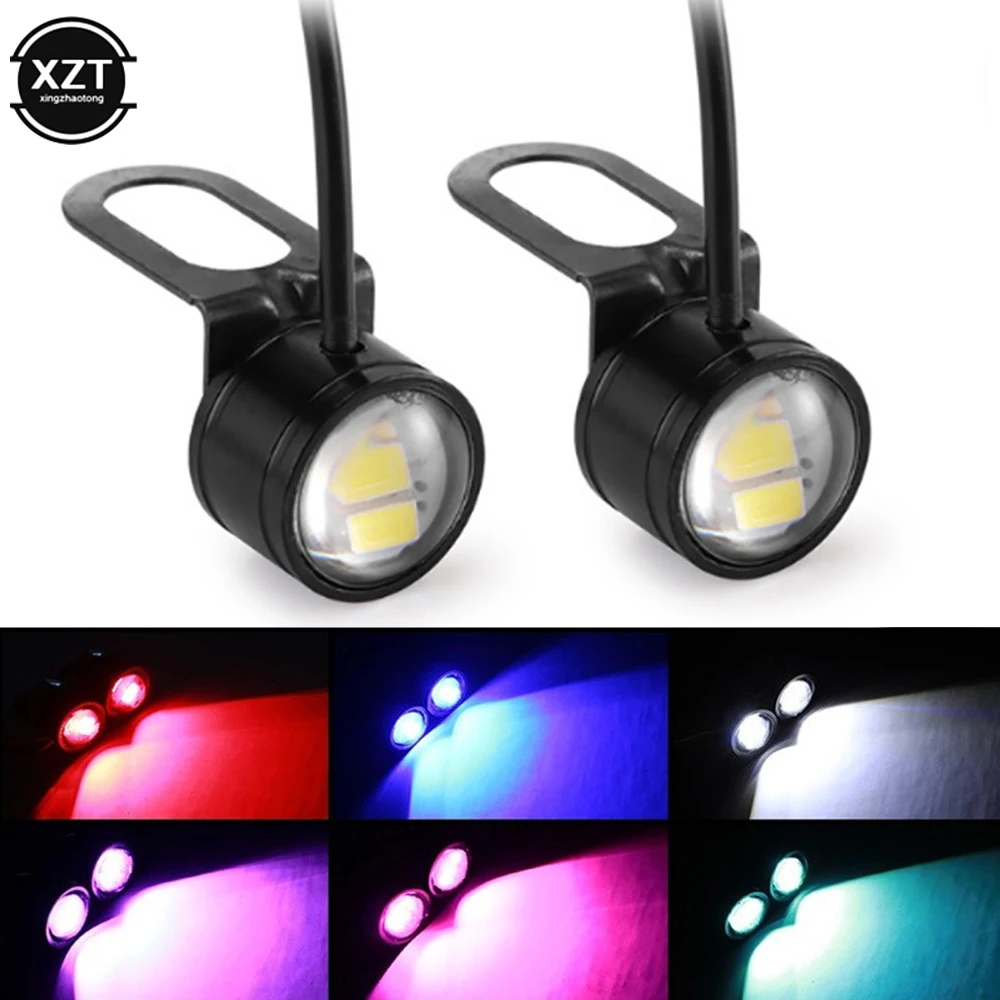 2pcs Motorcycle Eagle Eye Daytime Running Light LED Bright Light DRL Driving Reverse Backup Light Motorcycle Fog Lamp Headlight
2pcs Motorcycle Eagle Eye Daytime Running Light LED Bright Light DRL Driving Reverse Backup Light Motorcycle Fog Lamp Headlight
