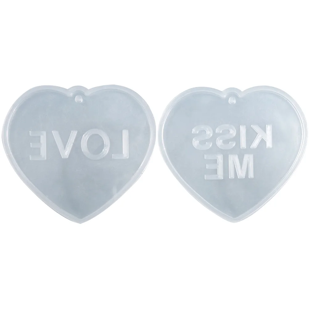 2 Pcs Heart Shape Pendant Mold Silicone Key Chain Bag Charm Making Jewelry DIY Valentine Gift Ornament Craft Accessories
2 Pcs Heart Shape Pendant Mold Silicone Key Chain Bag Charm Making Jewelry DIY Valentine Gift Ornament Craft Accessories