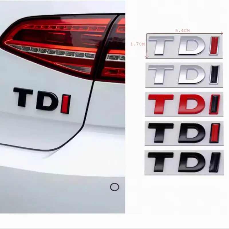 Car Body Metal Emblem Auto Rear Trunk Badge Sticker for TDI Logo for Golf Passat Jetta Touareg Tiguan Polo Bora Accessories
Car Body Metal Emblem Auto Rear Trunk Badge Sticker for TDI Logo for Golf Passat Jetta Touareg Tiguan Polo Bora Accessories