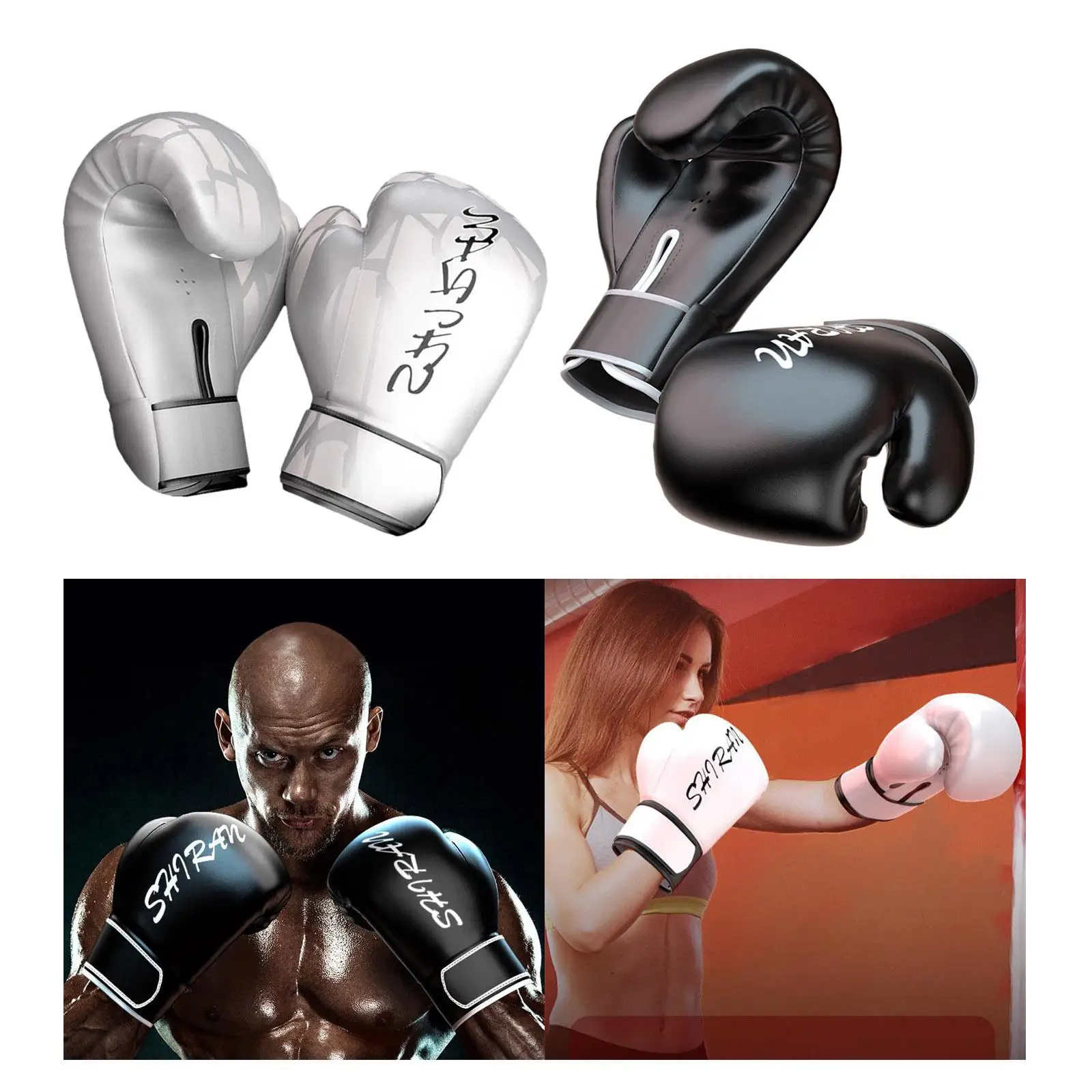 2 Pair Professional Boxing Gloves Sparring Kickboxing Workout Fight Punching
2 Pair Professional Boxing Gloves Sparring Kickboxing Workout Fight Punching