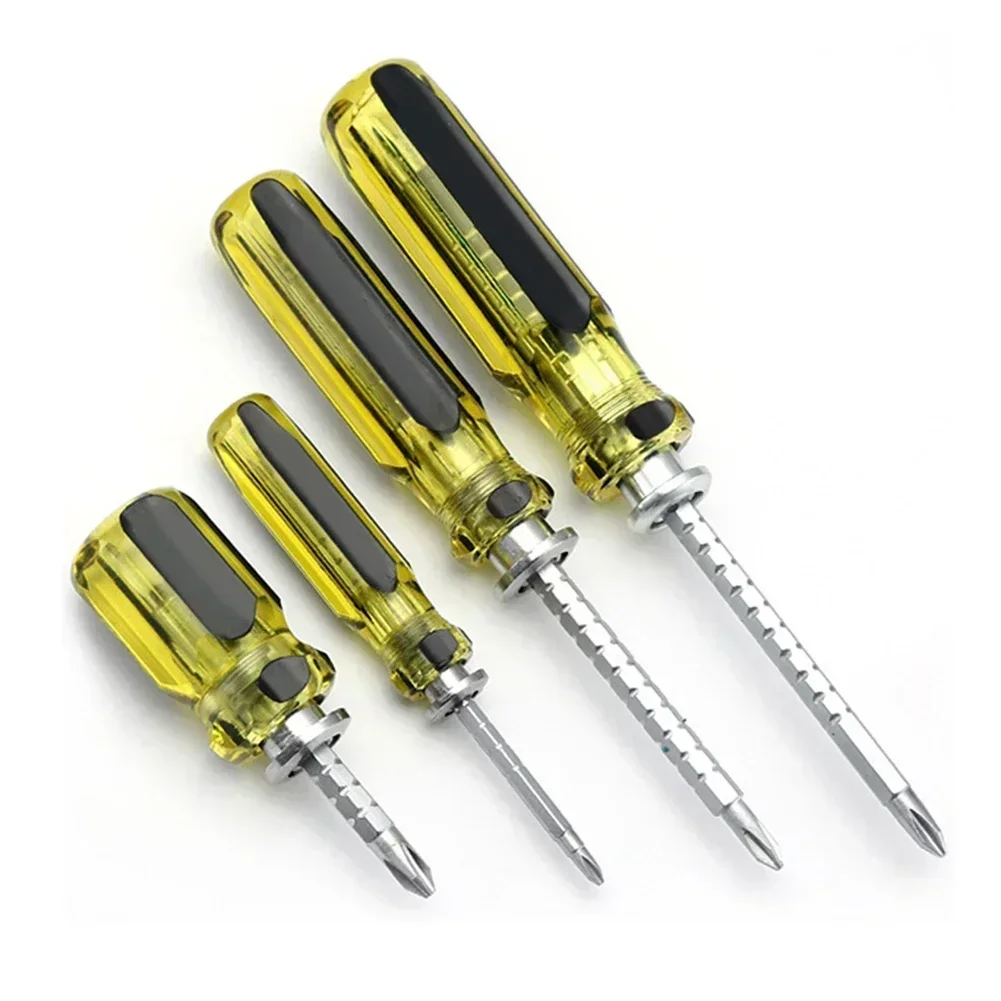 1/4pcs Double-Use Screwdriver Slotted Cross Screwdriver H6.3 H3 PH1 SL5 PH2 SL6 Double Head Screw Driver Translucent Handle
1/4pcs Double-Use Screwdriver Slotted Cross Screwdriver H6.3 H3 PH1 SL5 PH2 SL6 Double Head Screw Driver Translucent Handle