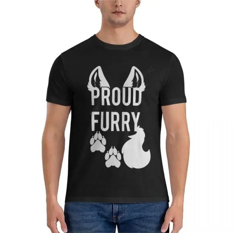 Summer ential Men's T-irt PROUD FURRY Design Cusizable Hand-Painted Unique Clothing Faionable Casual Wear
Summer ential Men's T-irt PROUD FURRY Design Cusizable Hand-Painted Unique Clothing Faionable Casual Wear