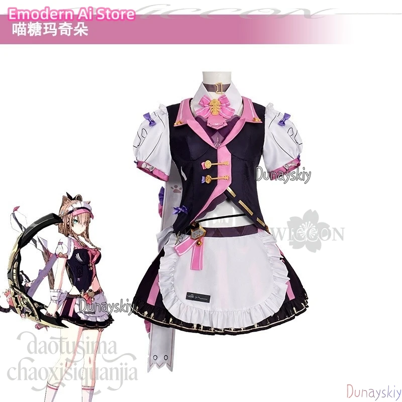 Anime Game Honkai Impact 3 Cosplay Pardofelis косплей Kawaii Maid Outfit Vest Dress Headwear Bow Wigs Sweet Lolita Halloween Cos
Anime Game Honkai Impact 3 Cosplay Pardofelis косплей Kawaii Maid Outfit Vest Dress Headwear Bow Wigs Sweet Lolita Halloween Cos