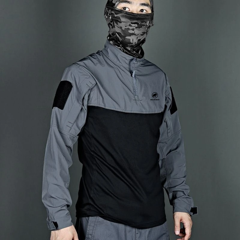 Spring Men's Long Sleeve T-shirt Combat Quick-dry Hygroscopic And Perspirant Training Clothing Outdoor Sport Climbing Top
Spring Men's Long Sleeve T-shirt Combat Quick-dry Hygroscopic And Perspirant Training Clothing Outdoor Sport Climbing Top