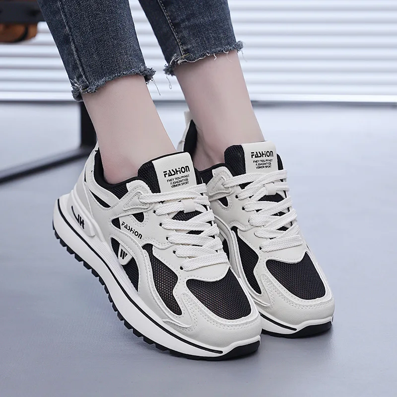 Women's Lightweight Mesh Dad Shoes Summer Versatile Sports Board Running Shoes Comfortable Breathable Footwear
Women's Lightweight Mesh Dad Shoes Summer Versatile Sports Board Running Shoes Comfortable Breathable Footwear