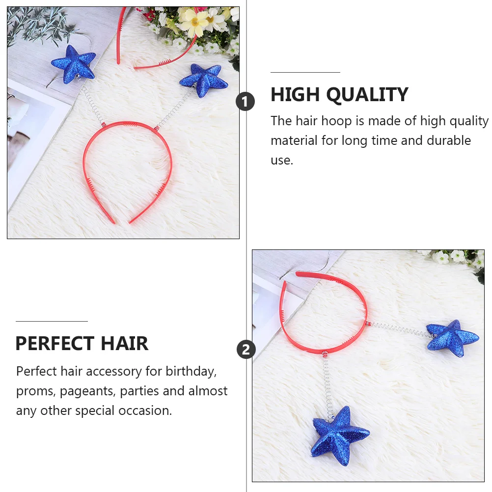 Children Pentagram Headband Girl Headbands Hair Accessories Sequins Blue Star Headpiece Girls
Children Pentagram Headband Girl Headbands Hair Accessories Sequins Blue Star Headpiece Girls