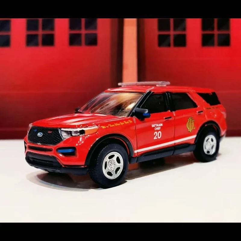 1:64 2020 Ford Police Interceptor Utility-Chicago Fire Department Diecast Car Metal Alloy Model Car Toys For Children Gift
1:64 2020 Ford Police Interceptor Utility-Chicago Fire Department Diecast Car Metal Alloy Model Car Toys For Children Gift
