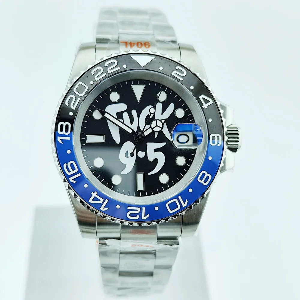 40mm NH35 Watch Men's Watch Automatic Mechanical Stainless Steel Watch Sapphire Sport Waterproof NH35 Movement Watch
40mm NH35 Watch Men's Watch Automatic Mechanical Stainless Steel Watch Sapphire Sport Waterproof NH35 Movement Watch
