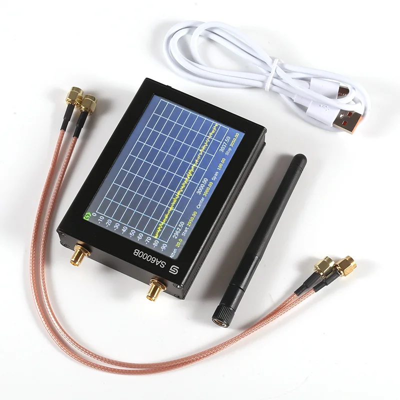 Multifunctional handheld portable spectrum meter signal source two-in-one 30MHz-6GHz radio frequency power detection instrument
Multifunctional handheld portable spectrum meter signal source two-in-one 30MHz-6GHz radio frequency power detection instrument