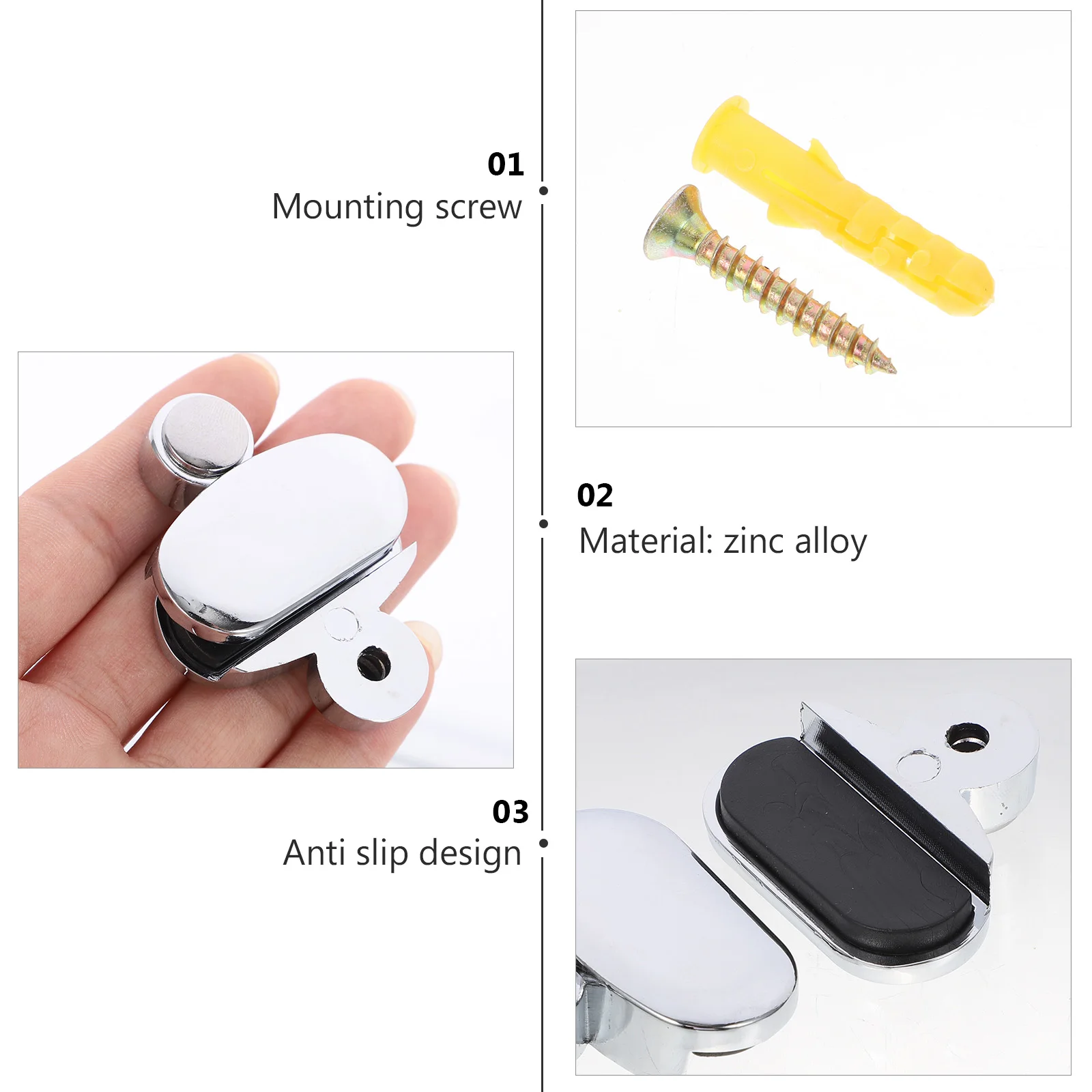 4 pcs Mirror Mounting Clips Zinc Alloy Wall Securing Accessories Durable Hanging brackets for Glass Acrylic Painting Hardware
4 pcs Mirror Mounting Clips Zinc Alloy Wall Securing Accessories Durable Hanging brackets for Glass Acrylic Painting Hardware