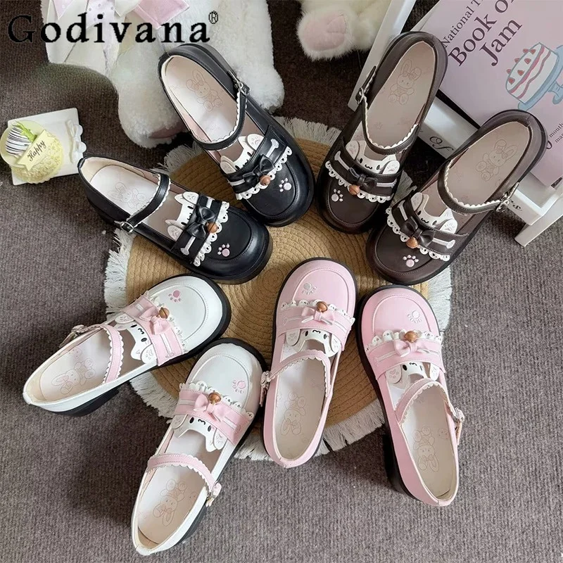 Original Sweet Girls Cartoon Print Lolita Mary Jane Shoes Summer New Student JK Uniform Lo Leather Shoes Japanese Low Heel Pumps
Original Sweet Girls Cartoon Print Lolita Mary Jane Shoes Summer New Student JK Uniform Lo Leather Shoes Japanese Low Heel Pumps