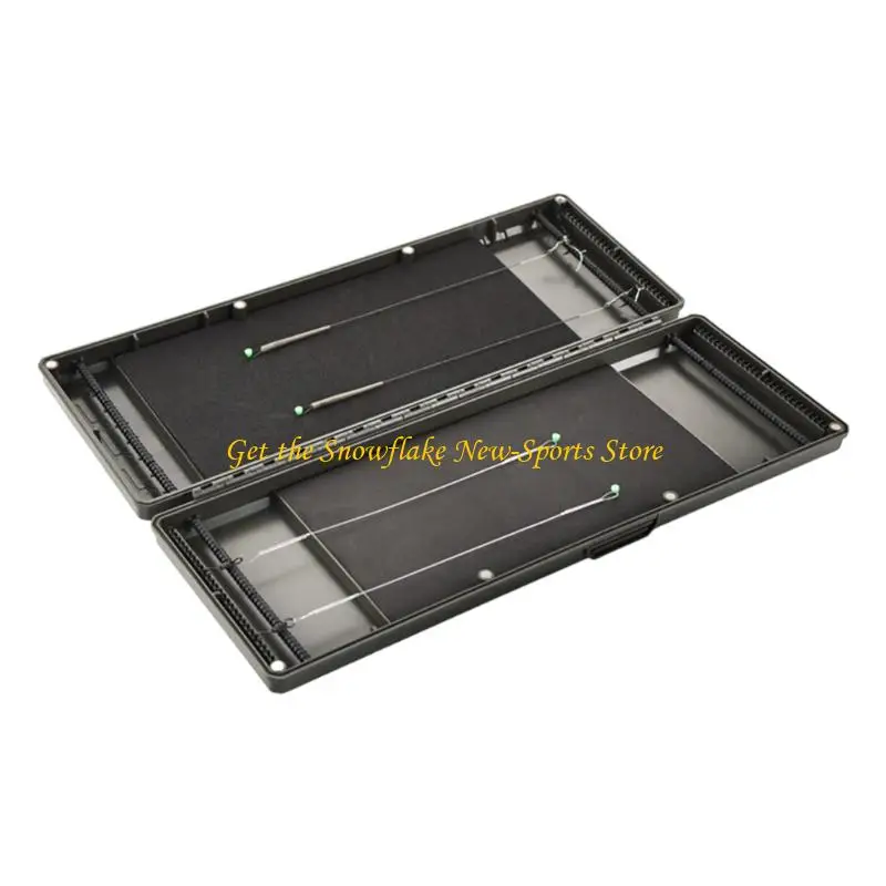 E56D Portable Tackle Tray Fishing Tackle Box Magnet Closure Organizers Fishing Rig Line Hook Storage Case Container Box
E56D Portable Tackle Tray Fishing Tackle Box Magnet Closure Organizers Fishing Rig Line Hook Storage Case Container Box