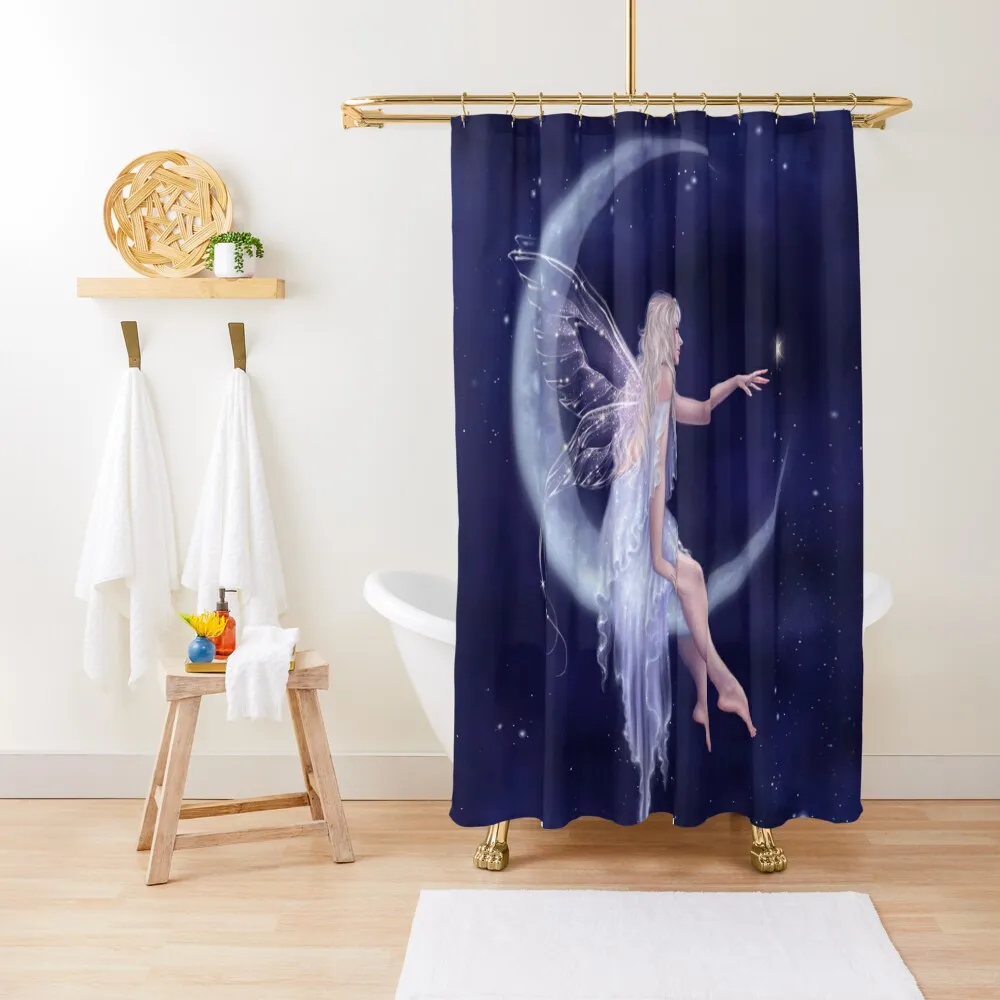 Birth of a Star Moon Fairy Shower Curtain Waterproof Bath And Anti-Mold Bathroom Shower Shower For Bathroom Set Curtain
Birth of a Star Moon Fairy Shower Curtain Waterproof Bath And Anti-Mold Bathroom Shower Shower For Bathroom Set Curtain