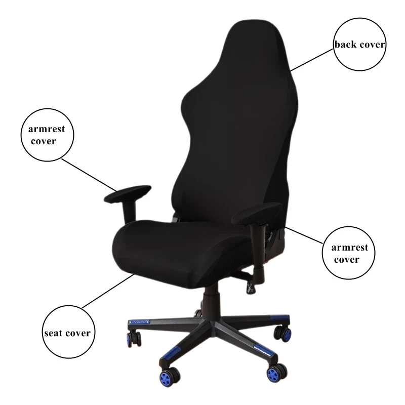 Gaming Chair Covers Stretch Office Chairs Cover with Armrest Office Swivel Armchair Splicover Dustproof High-End Internet Bar
Gaming Chair Covers Stretch Office Chairs Cover with Armrest Office Swivel Armchair Splicover Dustproof High-End Internet Bar