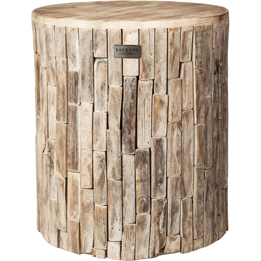 Rustic Wooden Garden Stool with Portable Outdoor Seating and End Table, Ideal for Entertaining, Gardening, and Decor with Season
Rustic Wooden Garden Stool with Portable Outdoor Seating and End Table, Ideal for Entertaining, Gardening, and Decor with Season