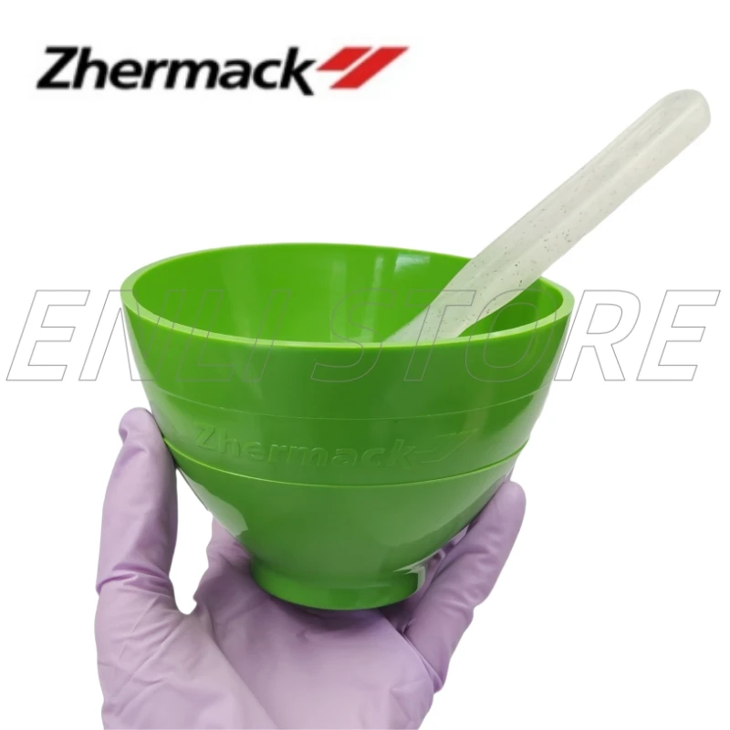 1Kit Zhermack Dental Alginate Mixing Bowl Rubber Bowl & Alginate Plastic Mixing Knife Original packaging
1Kit Zhermack Dental Alginate Mixing Bowl Rubber Bowl & Alginate Plastic Mixing Knife Original packaging
