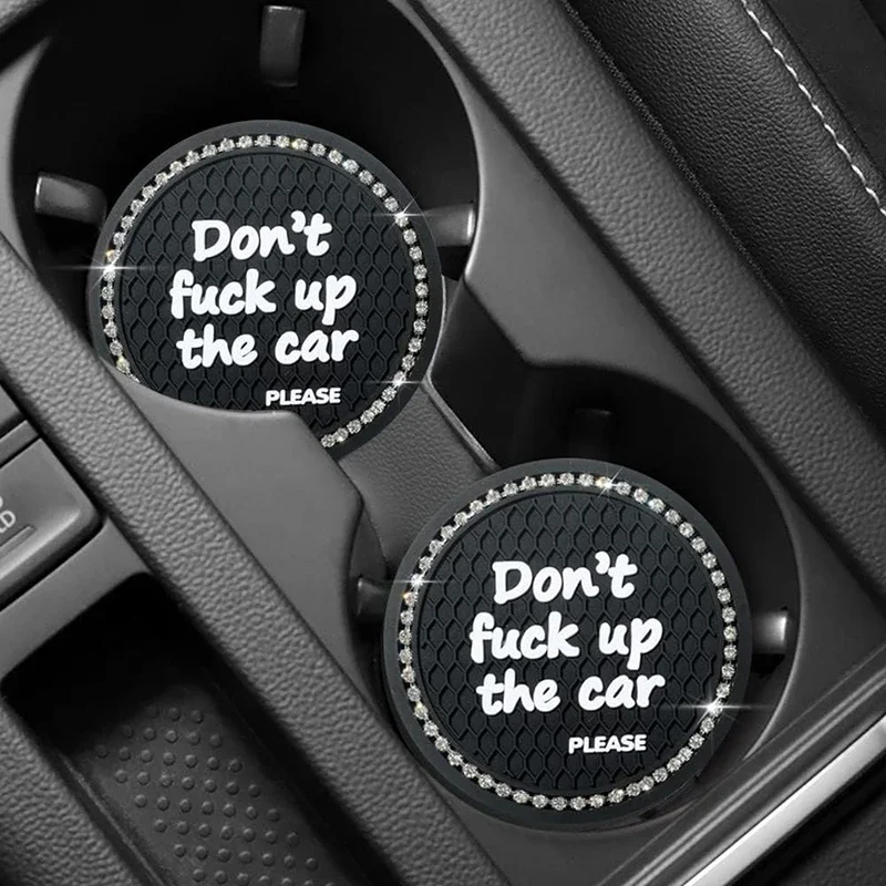 Bling Car Cup Holder Insert Coasters Universal Bling Crystal Vehicle Coasters Car Interior Accessories Anti-Slip Auto Cup Mats
Bling Car Cup Holder Insert Coasters Universal Bling Crystal Vehicle Coasters Car Interior Accessories Anti-Slip Auto Cup Mats
