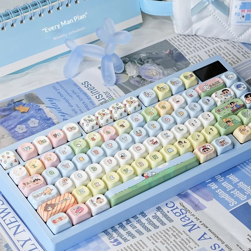 Diy Keycaps Pbt Moa Profile 129 Keys Full Set Five Side Dye Sublimation Funny Character Design For Mechanical Gaming Keyboard Cu
Diy Keycaps Pbt Moa Profile 129 Keys Full Set Five Side Dye Sublimation Funny Character Design For Mechanical Gaming Keyboard Cu
