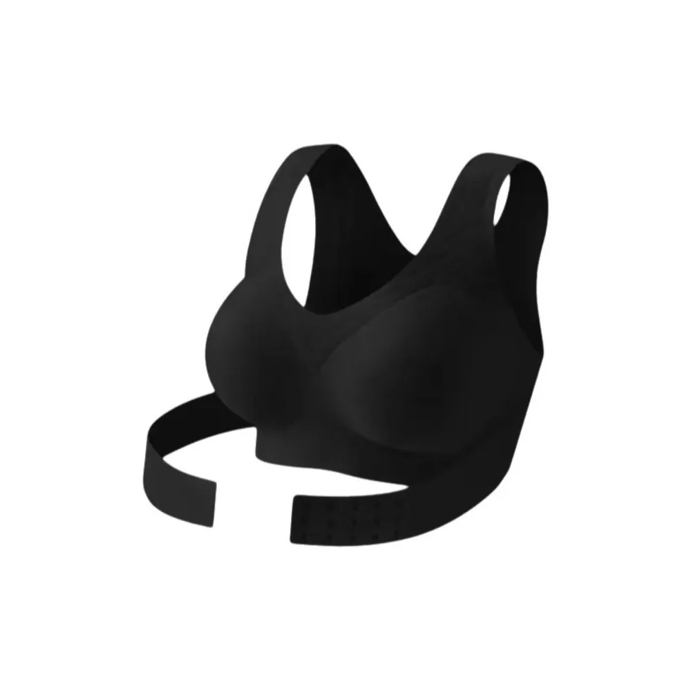 Posture Corrector Seamless Push Up Bra Anti-sagging Shockproof Gathered Wireless Bra Cross Back Lingerie Front Closure Bra
Posture Corrector Seamless Push Up Bra Anti-sagging Shockproof Gathered Wireless Bra Cross Back Lingerie Front Closure Bra