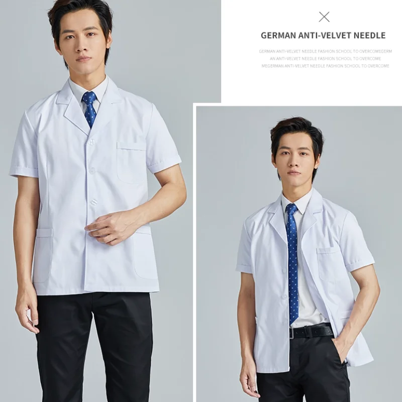 Male Doctor's Work Uniform Thick Isolation Coat Chemical Doctor's Biology Laboratory Uniform
Male Doctor's Work Uniform Thick Isolation Coat Chemical Doctor's Biology Laboratory Uniform