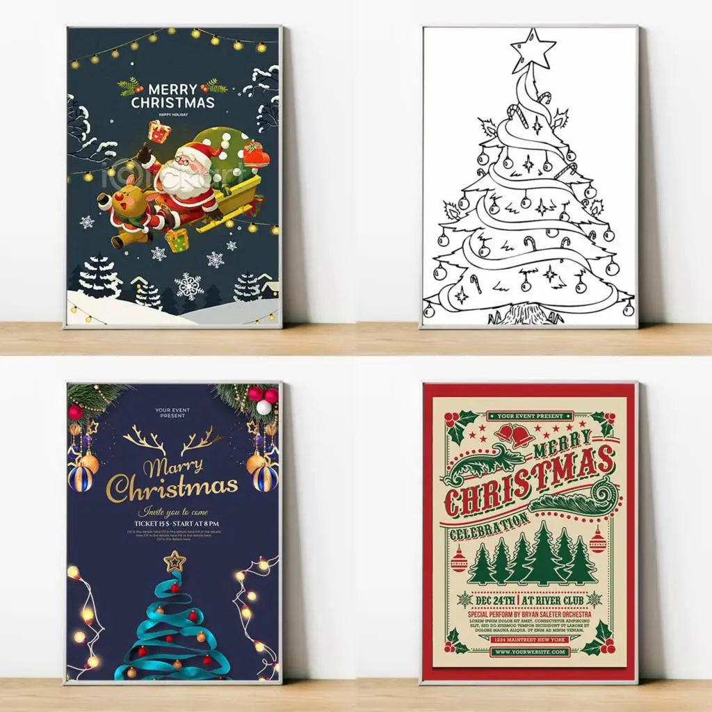 Christmas Poster Canvas Wall Art Mural Autumn Home Decor Items Decorative Paintings Bed Room Decoration Accessories Vintage Arts
Christmas Poster Canvas Wall Art Mural Autumn Home Decor Items Decorative Paintings Bed Room Decoration Accessories Vintage Arts