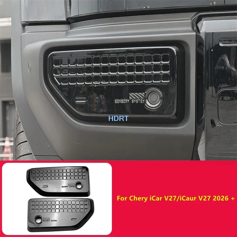 Car Styling Front Rear Bumper Parking Radar Sensor Cover For Chery iCar V27/iCaur V27 2026 + Protector Decoration Accessories
Car Styling Front Rear Bumper Parking Radar Sensor Cover For Chery iCar V27/iCaur V27 2026 + Protector Decoration Accessories