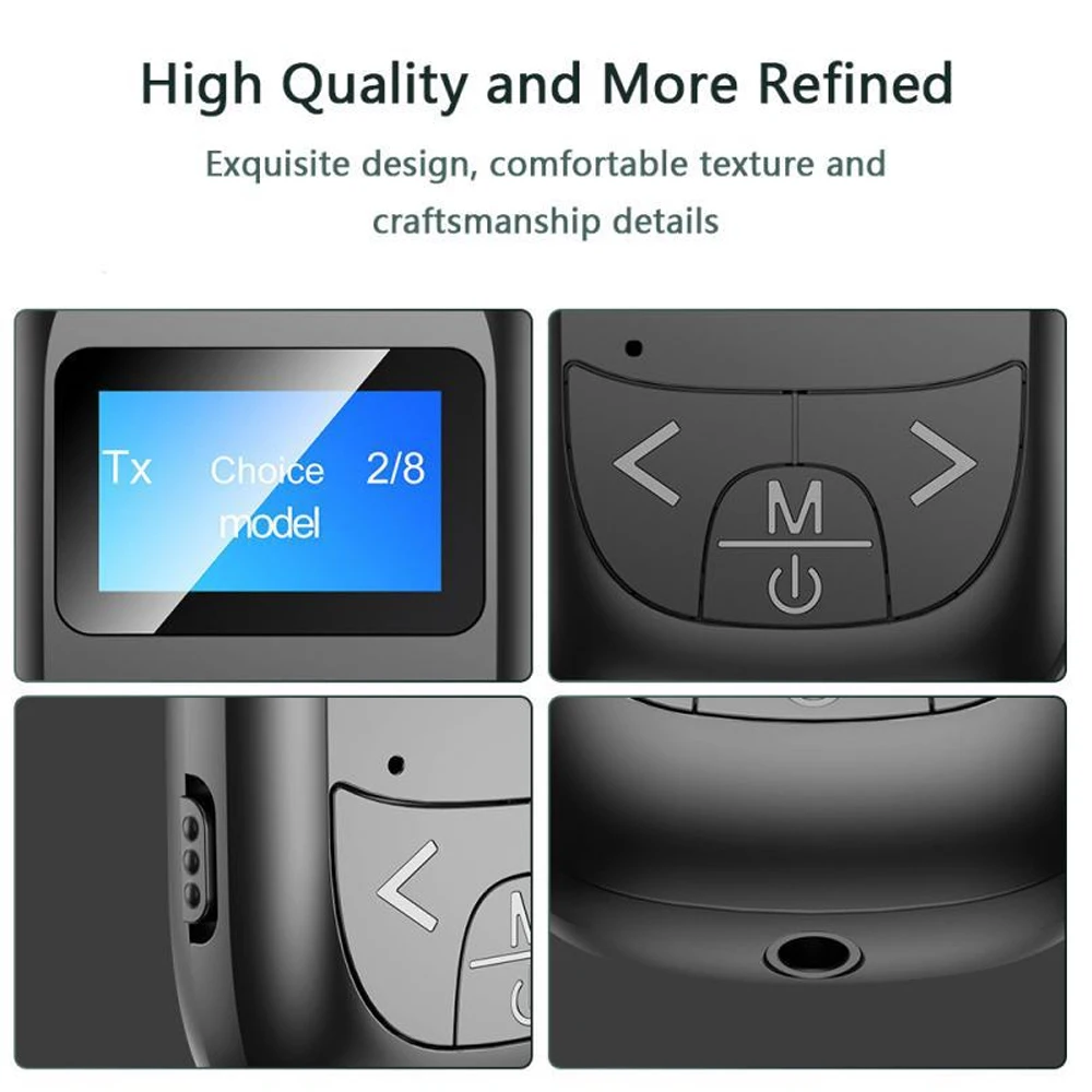 NEW T-14 Bluetooth 5.0 2 In 1 LCD Digital Display Bluetooth Adapter Receiver Transmitter
NEW T-14 Bluetooth 5.0 2 In 1 LCD Digital Display Bluetooth Adapter Receiver Transmitter