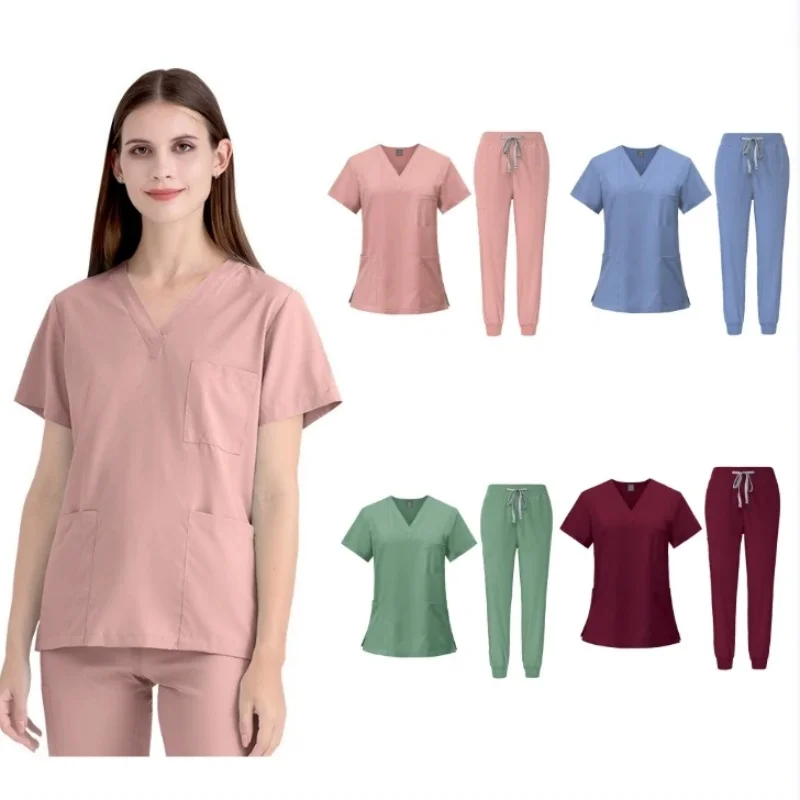 Quick Drying unisex Scrub sets Doctor Surgical suit Pet Dental Beauty Salon work uniform Nurse overalls solid scrubs caps Lab
Quick Drying unisex Scrub sets Doctor Surgical suit Pet Dental Beauty Salon work uniform Nurse overalls solid scrubs caps Lab