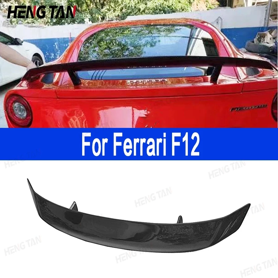 Для Ferrari F12 спойлер из углеродного волокна задние плавники Duckbill автомобильное крыло модифицированное заднее крыло модифицированный и Модернизированный корпус
Для Ferrari F12 спойлер из углеродного волокна задние плавники Duckbill автомобильное крыло модифицированное заднее крыло модифицированный и Модернизированный корпус