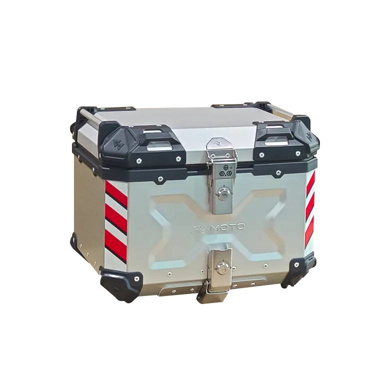 Factory Hot Selling Private Brand F2-MOTO 45L X Design Silver Rear Top Box Large Capacity Motorcycle Tail Box
Factory Hot Selling Private Brand F2-MOTO 45L X Design Silver Rear Top Box Large Capacity Motorcycle Tail Box