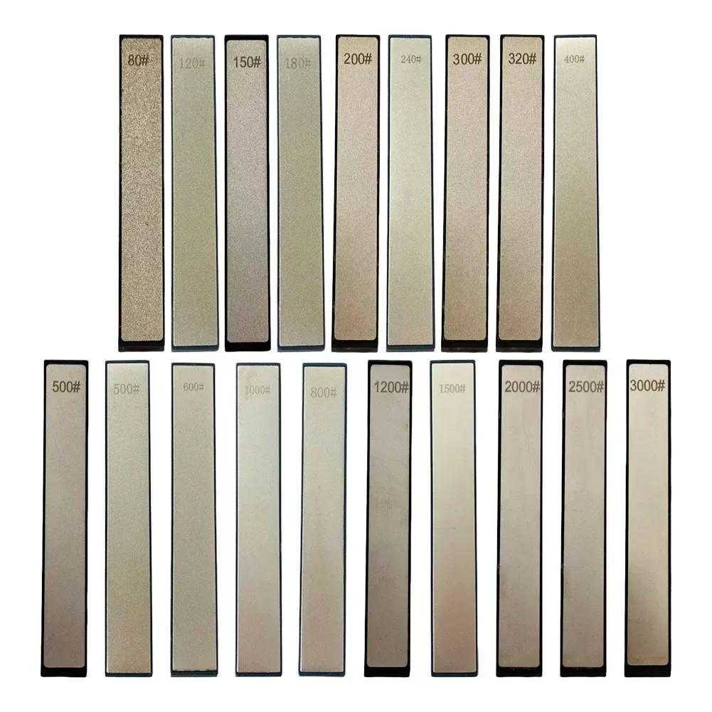 80~3000grit Emery Whetstone Strip Household Sharpener Stone Blade Diamond Sharpening Stone Strip Polishing Grinding Tool
80~3000grit Emery Whetstone Strip Household Sharpener Stone Blade Diamond Sharpening Stone Strip Polishing Grinding Tool