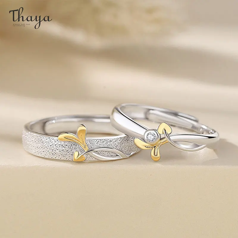 Простое открытое кольцо Thaya для женщин и мужчин, серебряные кольца для пар S925, обручальное кольцо для женщин, модные свадебные украшения, подарок на день Святого Валентина
Простое открытое кольцо Thaya для женщин и мужчин, серебряные кольца для пар S925, обручальное кольцо для женщин, модные свадебные украшения, подарок на день Святого Валентина