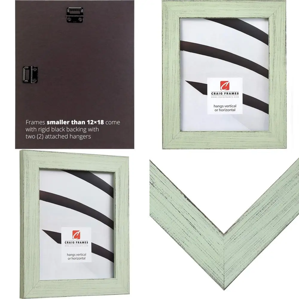 Elegant 11x14 Inch Picture Frame in Country Mint Julep Style
Elegant 11x14 Inch Picture Frame in Country Mint Julep Style