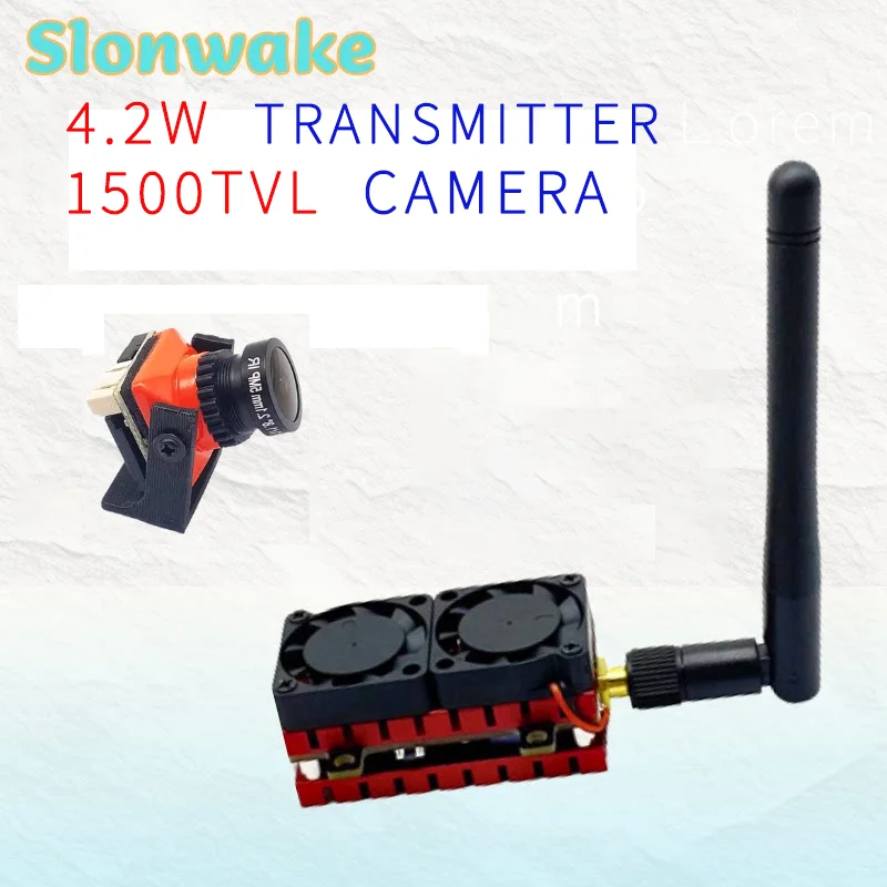 SLONWAKE 5.8G FPV 4.2W VTX 200/500/1000/4200 мВт для FPV-дронов и самолетов, FPV-камера CMOS 1500TVL для радиоуправляемых машин
SLONWAKE 5.8G FPV 4.2W VTX 200/500/1000/4200 мВт для FPV-дронов и самолетов, FPV-камера CMOS 1500TVL для радиоуправляемых машин