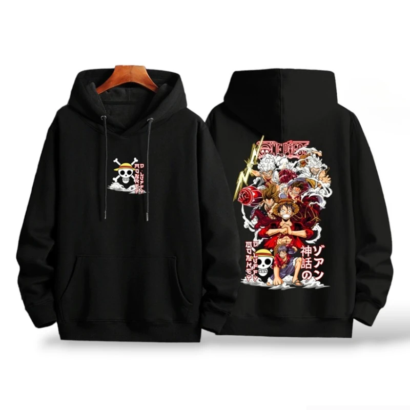 Anime Hoodie Men's One Luffy Gear 5 Unisex Autumn and Winter New Streetwear Men's and Women's Hoodies
Anime Hoodie Men's One Luffy Gear 5 Unisex Autumn and Winter New Streetwear Men's and Women's Hoodies
