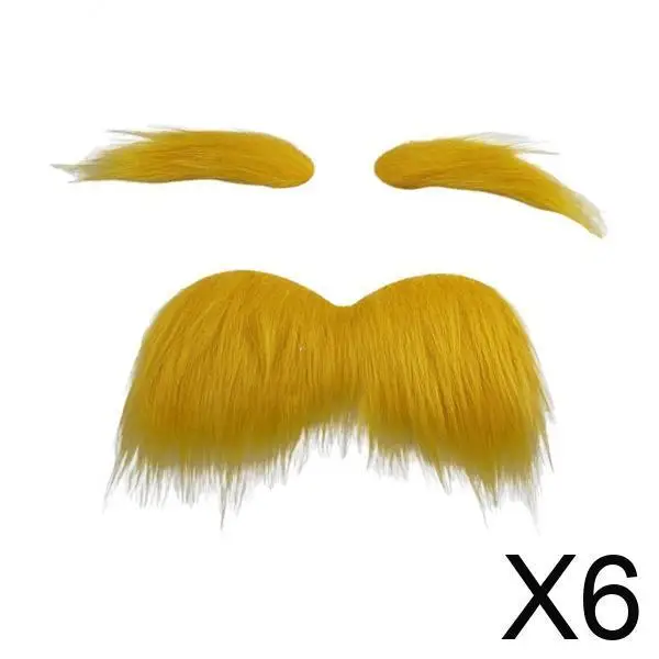 Novelty Fake Mustache Beard Eyebrow Set Realistic Facial Hair Costume Props for Christmas Masquerade Stage Performance Carnival
Novelty Fake Mustache Beard Eyebrow Set Realistic Facial Hair Costume Props for Christmas Masquerade Stage Performance Carnival