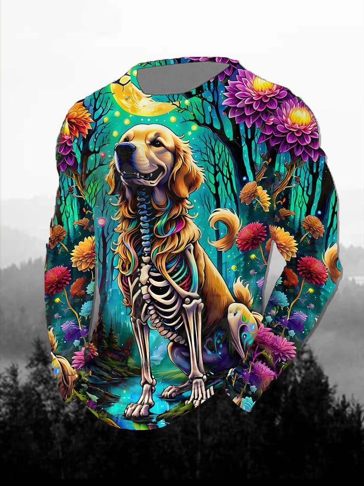 3D Print Skeleton Graphic Men's Women's T-Shirt Autumn Long Sleeve O-Neck Breathable Tees Halloween Horror Gothic Unisex Clothes
3D Print Skeleton Graphic Men's Women's T-Shirt Autumn Long Sleeve O-Neck Breathable Tees Halloween Horror Gothic Unisex Clothes