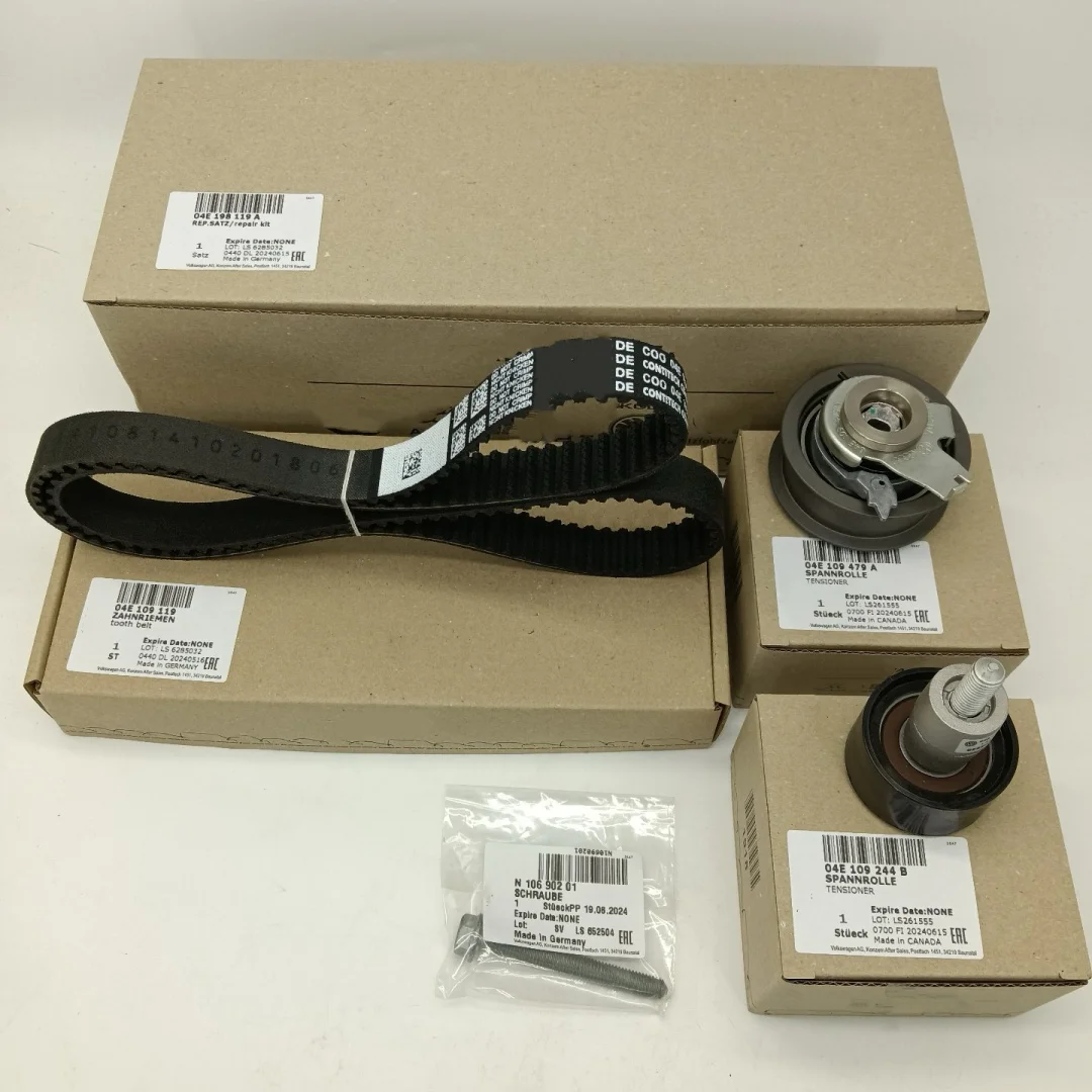 OEM 04E198119 04E198119C 04E198119F New Timing Belt Kit Tensioner Pulley For Audi Seat Skoda VW 1.0 1.2 1.4 TSI 1.6
OEM 04E198119 04E198119C 04E198119F New Timing Belt Kit Tensioner Pulley For Audi Seat Skoda VW 1.0 1.2 1.4 TSI 1.6