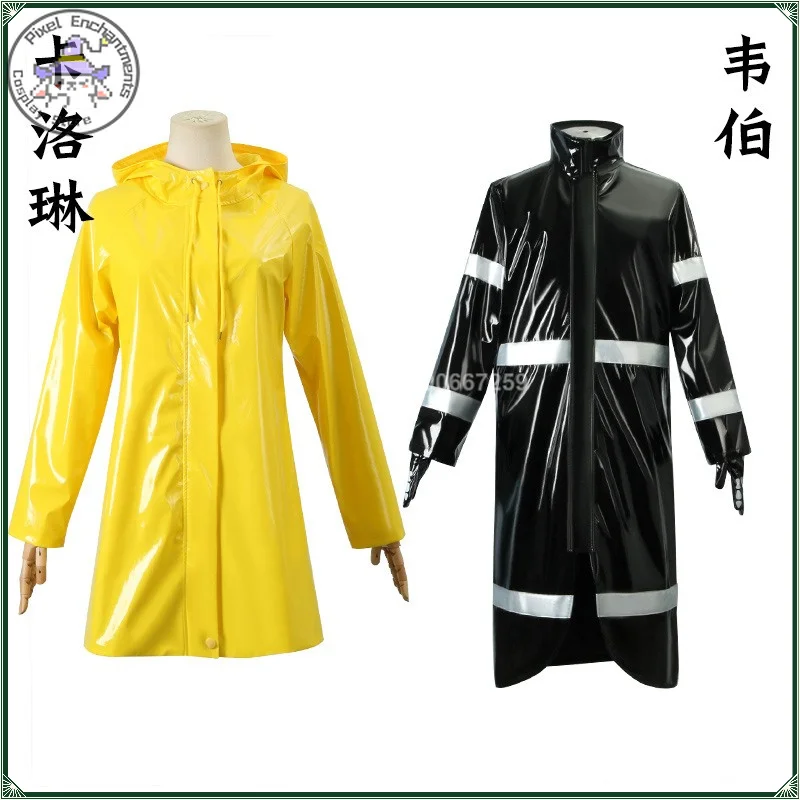 High quality Full Set Coraline Jones Cosplay costume Kids Adults Waterproof Raincoat Anime clothes Role playing Halloween party
High quality Full Set Coraline Jones Cosplay costume Kids Adults Waterproof Raincoat Anime clothes Role playing Halloween party