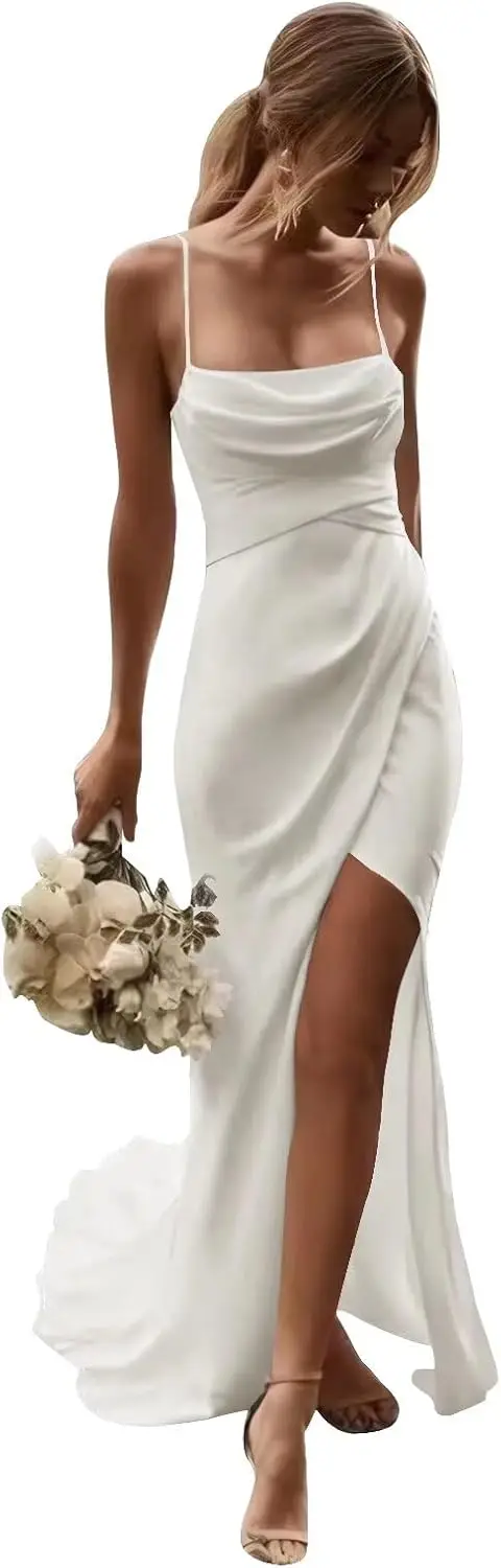 Kingbridal Пляжные свадебные платья с длинными рукавами для невесты 2025, элегантные трапециевидные свадебные платья в стиле бохо с v-образным вырезом, платья для выпускного вечера
Kingbridal Пляжные свадебные платья с длинными рукавами для невесты 2025, элегантные трапециевидные свадебные платья в стиле бохо с v-образным вырезом, платья для выпускного вечера