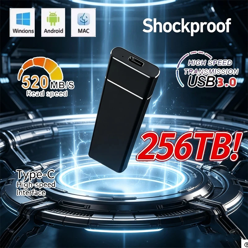 High-speed Original Mass Storage SSD USB3.0 External Hard Drive for SSD Computer Laptop Mini Portable USB
High-speed Original Mass Storage SSD USB3.0 External Hard Drive for SSD Computer Laptop Mini Portable USB
