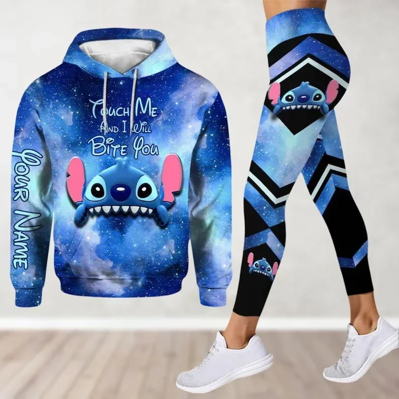 Disney Stitch Hoodie Legging Jogging Set Sportswear Set 3D Printed Cute Cartoon Stitch Costumes Women Yoga Sweatsuit 2Pcs
Disney Stitch Hoodie Legging Jogging Set Sportswear Set 3D Printed Cute Cartoon Stitch Costumes Women Yoga Sweatsuit 2Pcs