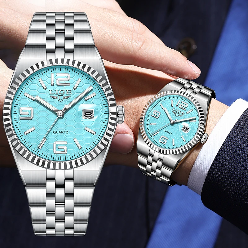 Relogios Masculino LIGE Men Watch Casual Sport Cyan Arabic Numeral Big Dial Watch Men Waterproof Luminous Wristwatch Men Clock
Relogios Masculino LIGE Men Watch Casual Sport Cyan Arabic Numeral Big Dial Watch Men Waterproof Luminous Wristwatch Men Clock