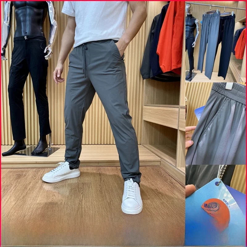 Cooling UV Protection High Elastic Ice Silk Men's Casual Pants Long Faionable Summer Leisure Trousers Straight Leg Fit
Cooling UV Protection High Elastic Ice Silk Men's Casual Pants Long Faionable Summer Leisure Trousers Straight Leg Fit