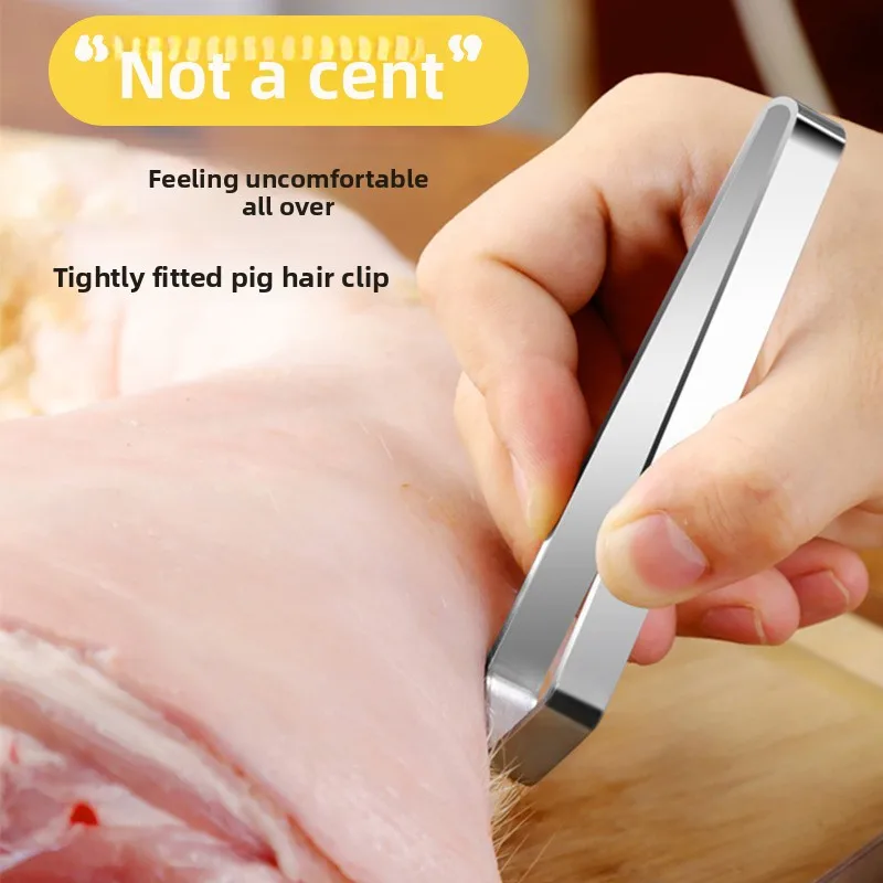 Stainless Steel Tweezers for Removing Hair & Splinters - Multi-Purpose Tool for Kitchen and First Aid
Stainless Steel Tweezers for Removing Hair & Splinters - Multi-Purpose Tool for Kitchen and First Aid