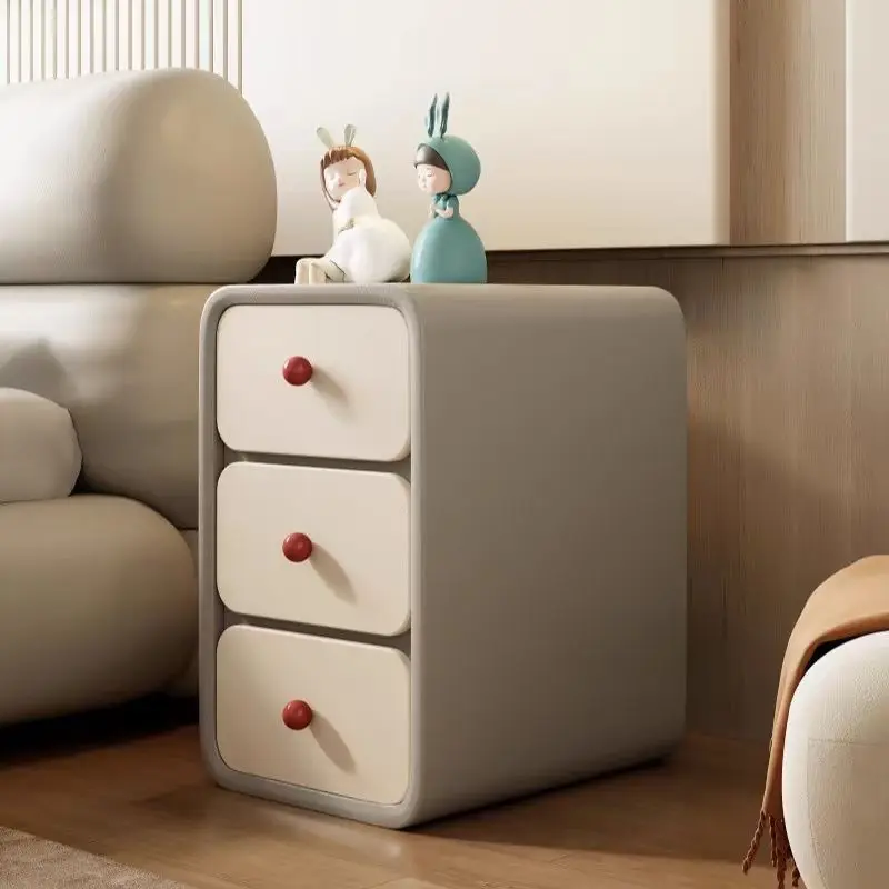 Cream solid wood bedside table Small storage leather simple modern new bedroom Home bedside table Light luxury style
Cream solid wood bedside table Small storage leather simple modern new bedroom Home bedside table Light luxury style