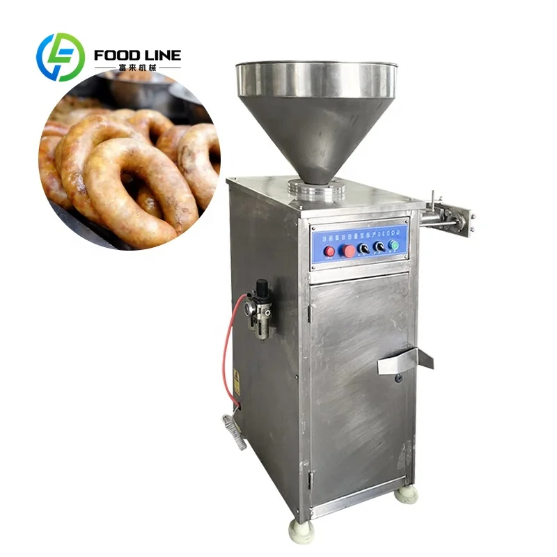 Customized Pneumatic Sausage Enema Knotting Machine Quantitative High Quality Affordable for Chorizo Salami Meat Processing
Customized Pneumatic Sausage Enema Knotting Machine Quantitative High Quality Affordable for Chorizo Salami Meat Processing