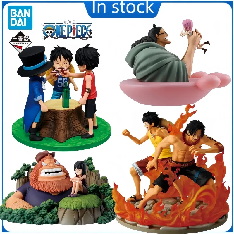 Original BANDAI Ichiban, One Piece, Drama Memories, Portgas D Ace, Sabo, Monkey D. Luffy, Anime Character Model Toys
Original BANDAI Ichiban, One Piece, Drama Memories, Portgas D Ace, Sabo, Monkey D. Luffy, Anime Character Model Toys